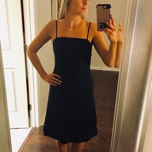 Express Black Dress with spaghetti straps